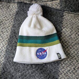 NASA beanie with pompom
